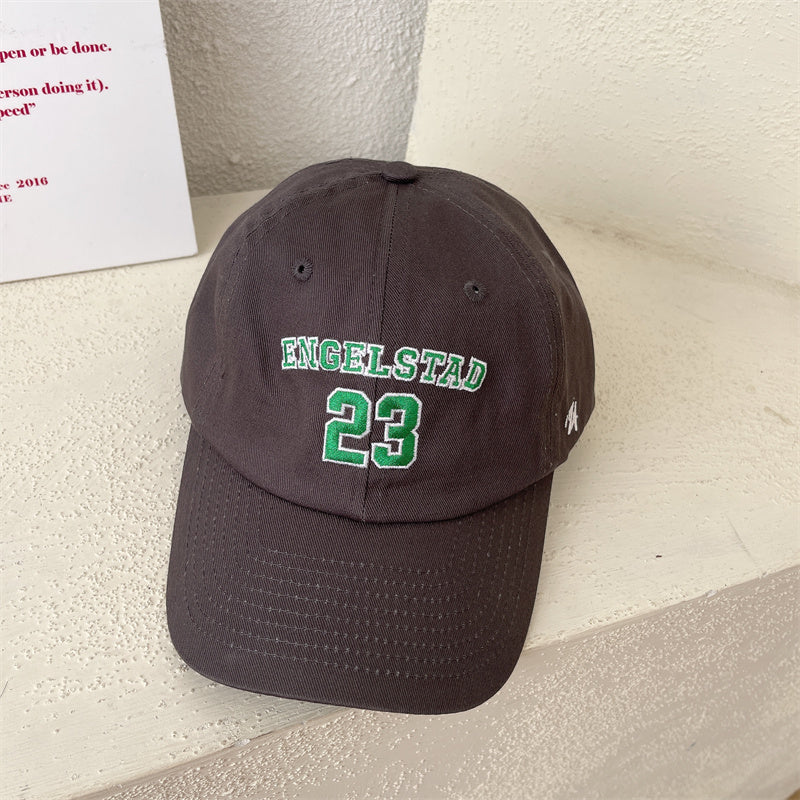 Embroidered 23 Number Cotton Baseball Cap