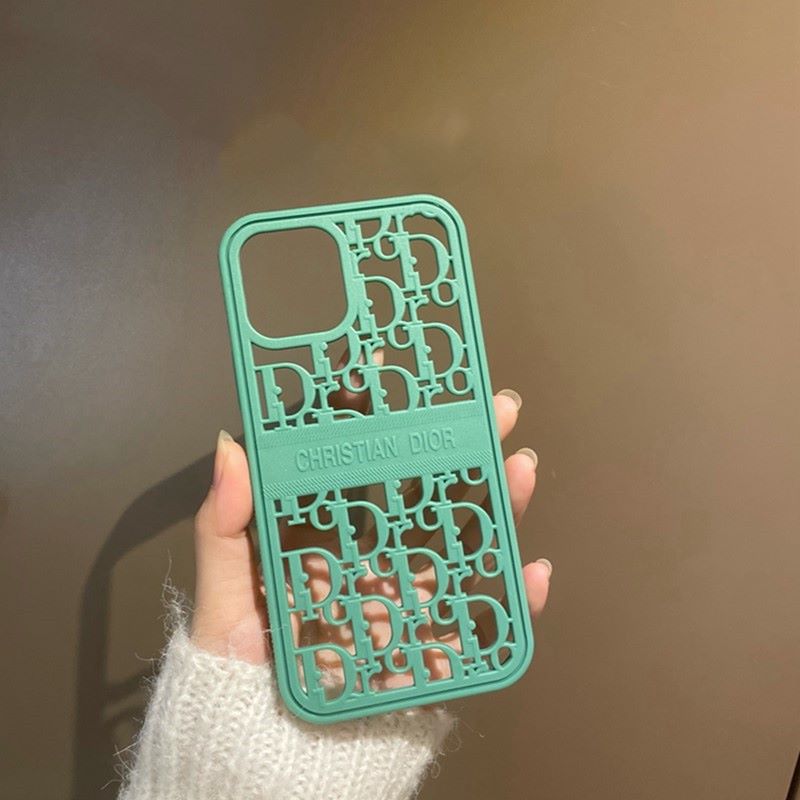 D Letter Hollow Phone Case for iPhone13