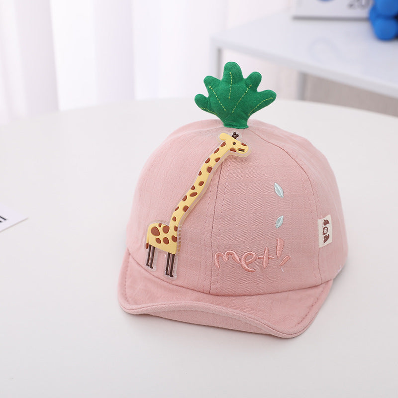 Giraffe Kids Baseball Cap