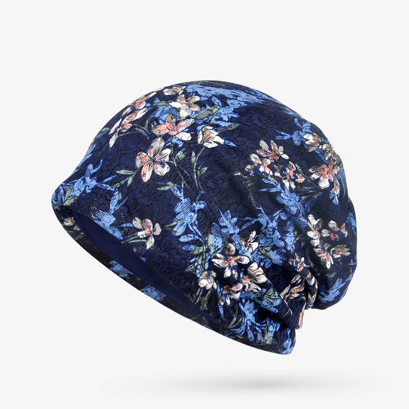 Thin Lace Top Flower Cap