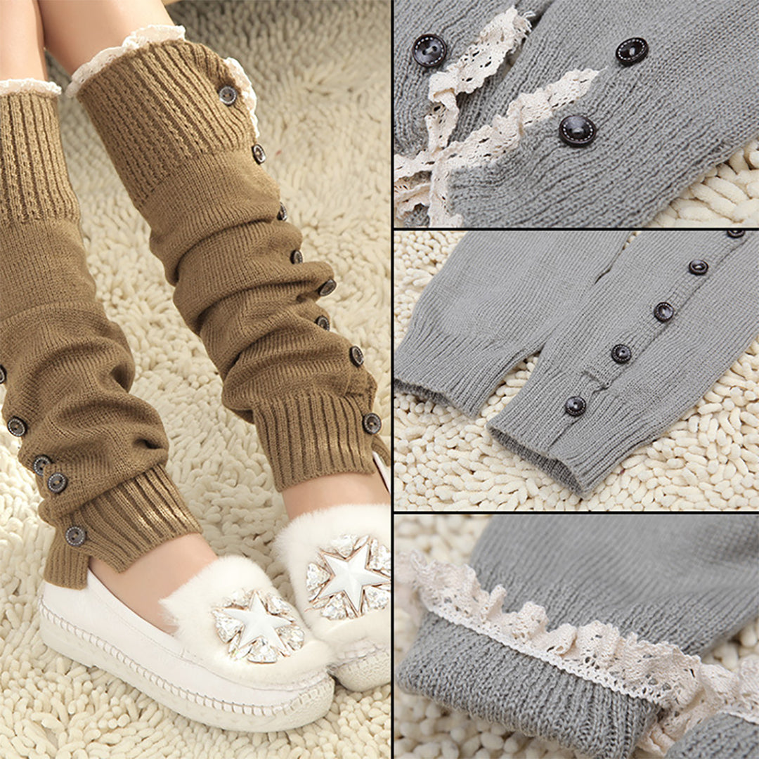 Stylish Knitted Middle Tube Loose Socks