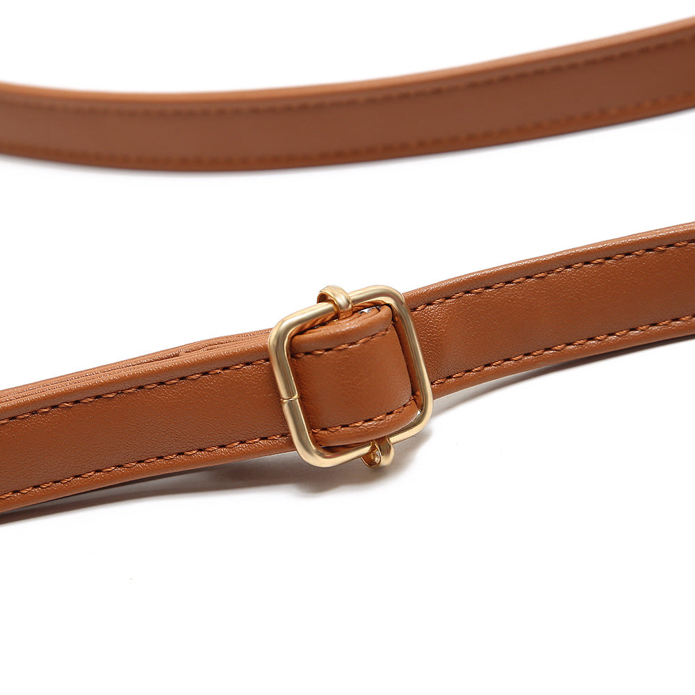 Leopard Print Contrast Stitching Shell Bag Shoulder Bag