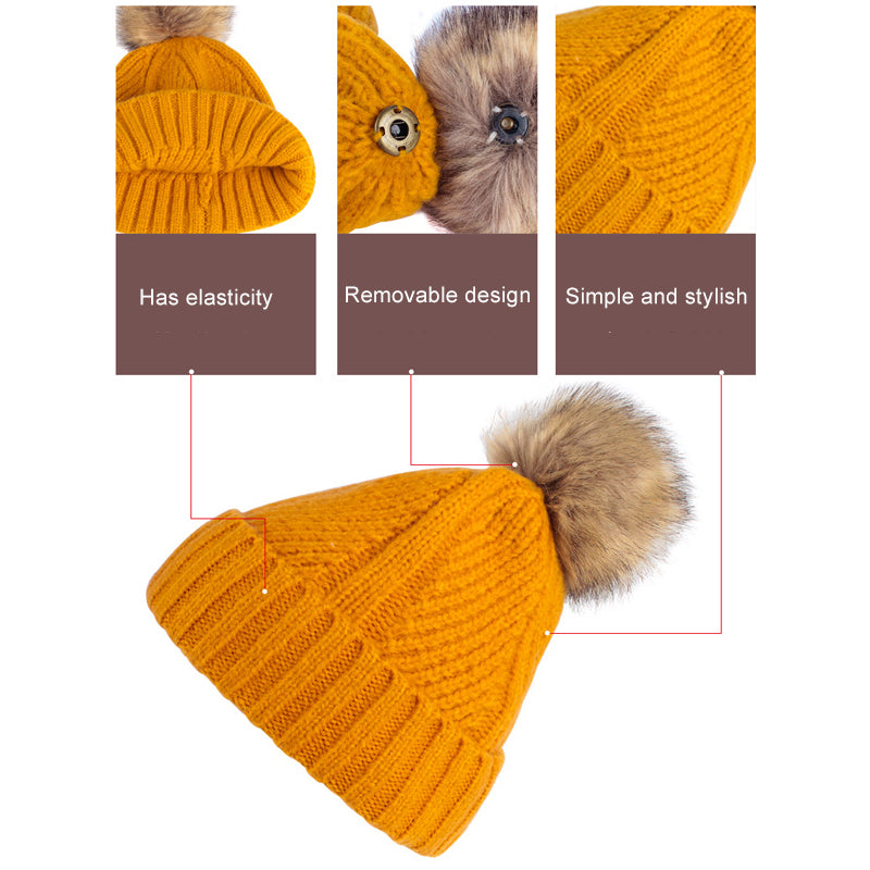 Winter Breathable Windproof Knitted Warm Hat