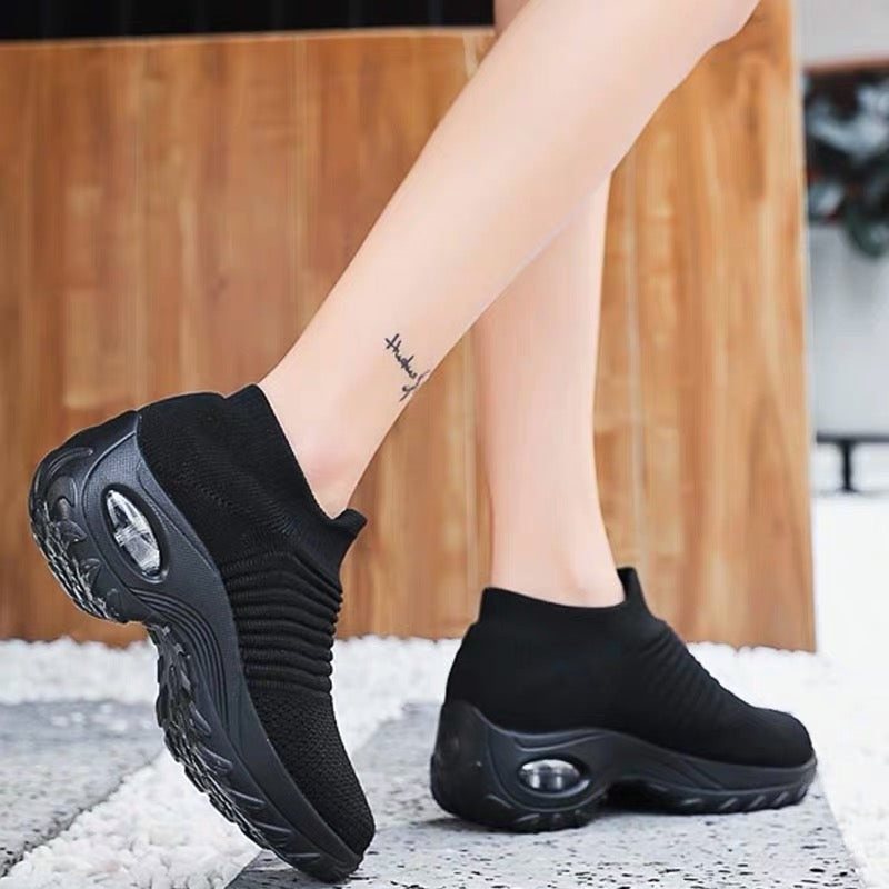 Air Cushion Socks Shoes Flying Knit Sneakers