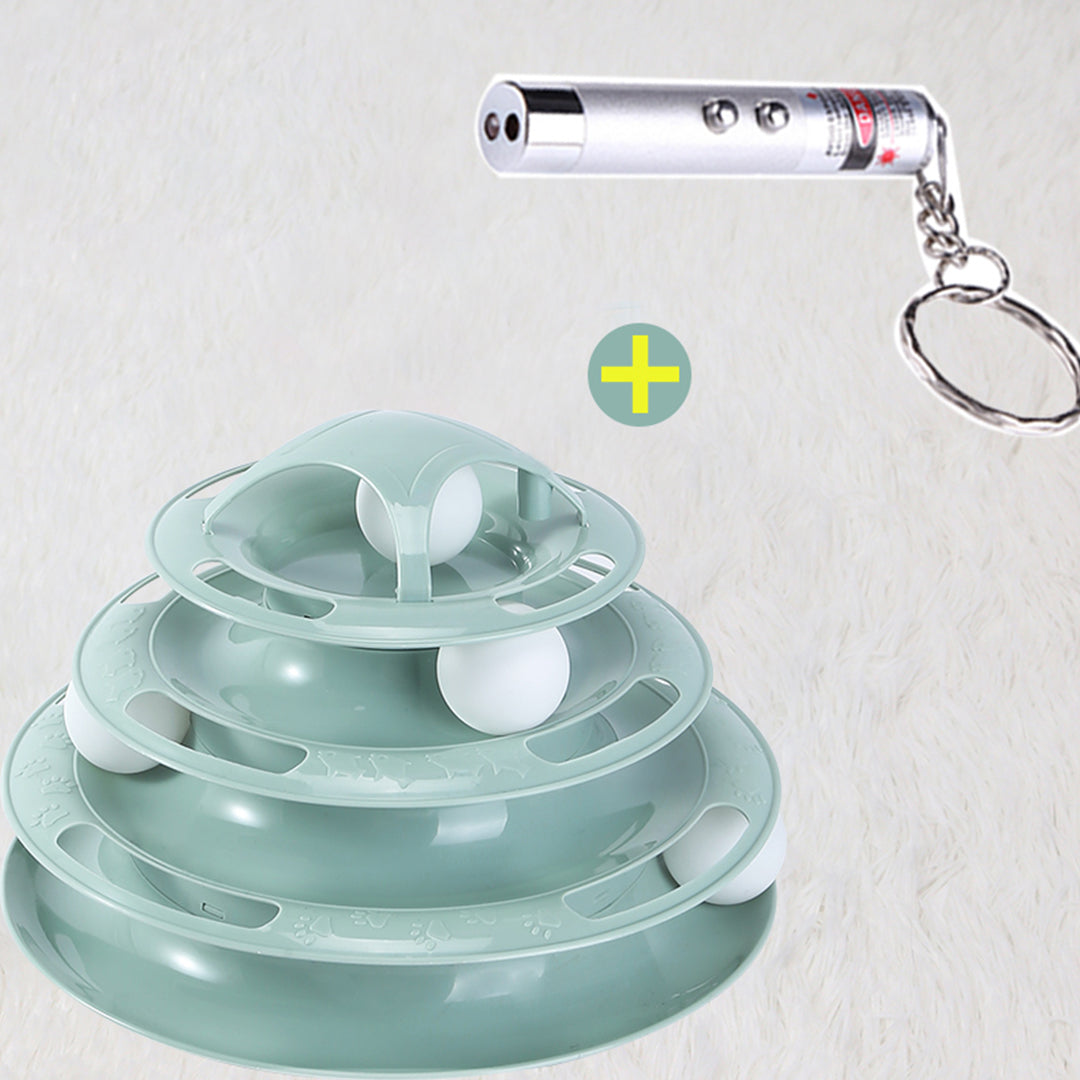 Cat Toys Turntable Ball Funny Cat Artifact
