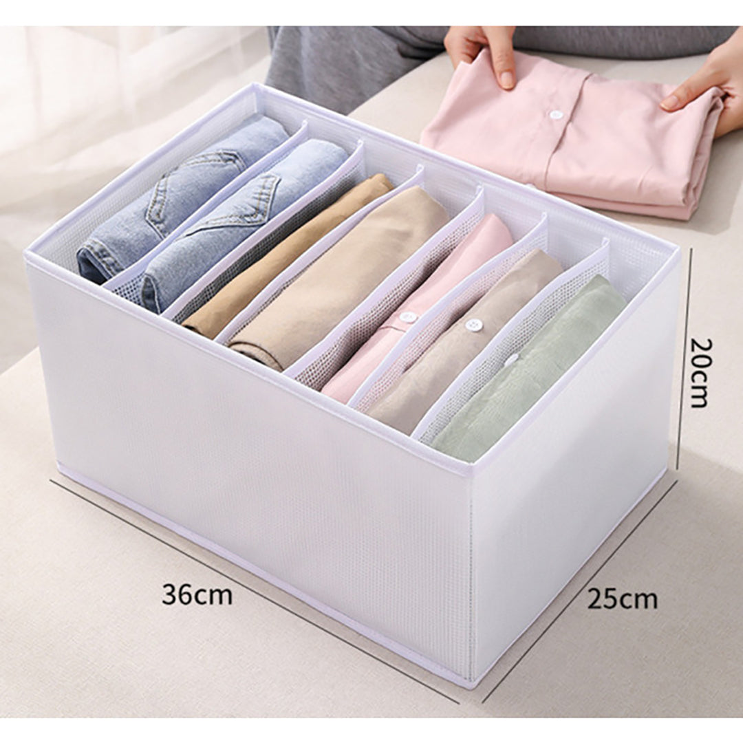 7 Cell Drawer Divider Storage Box