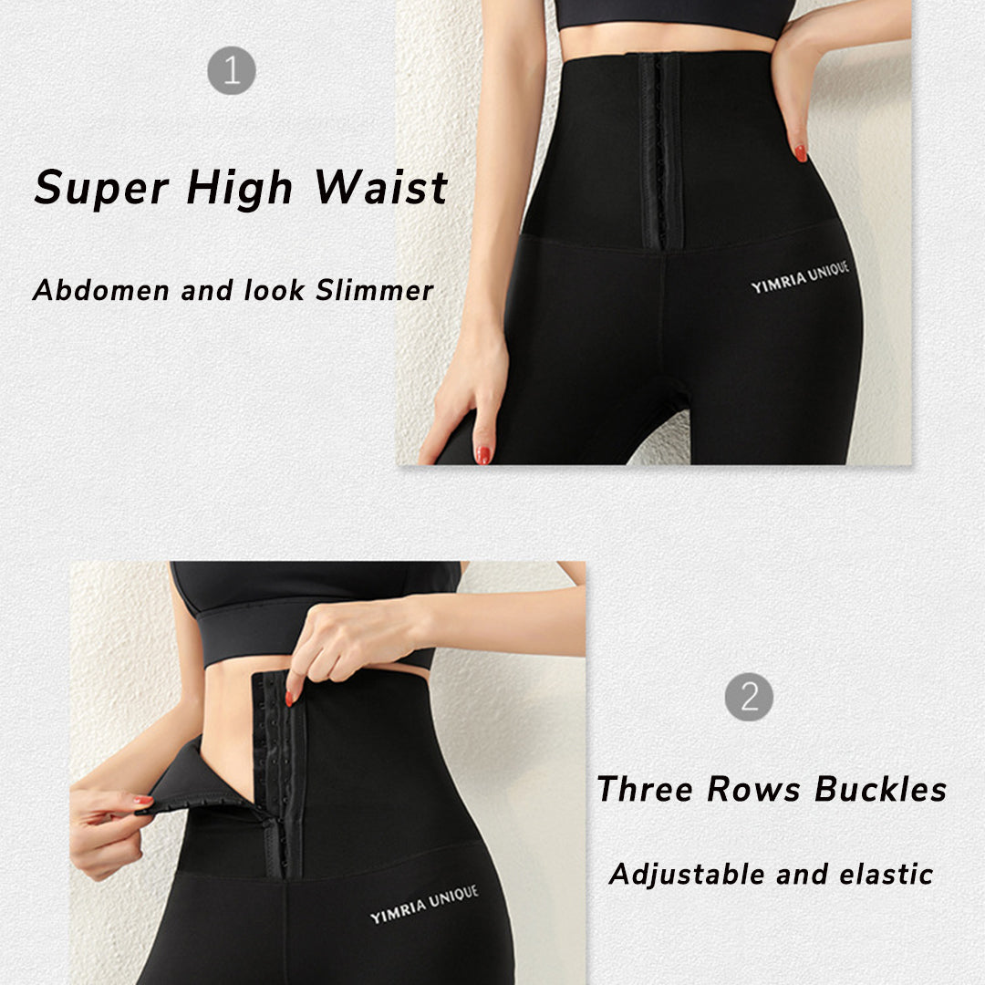 Ultra High Waist Corset Legging Yoga Pant for Fitness (S-3XL)
