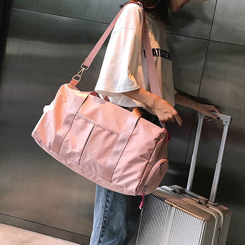 Dry and Wet Separate Travel Bag With Shoe Position For Yoga and Training