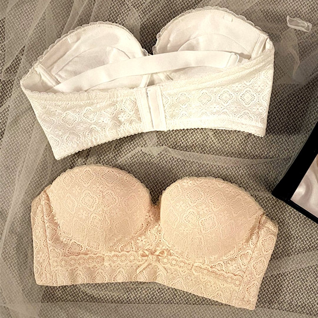 Ziibras™ Sexy Tube Top Brassiere Detachable Straps Bra