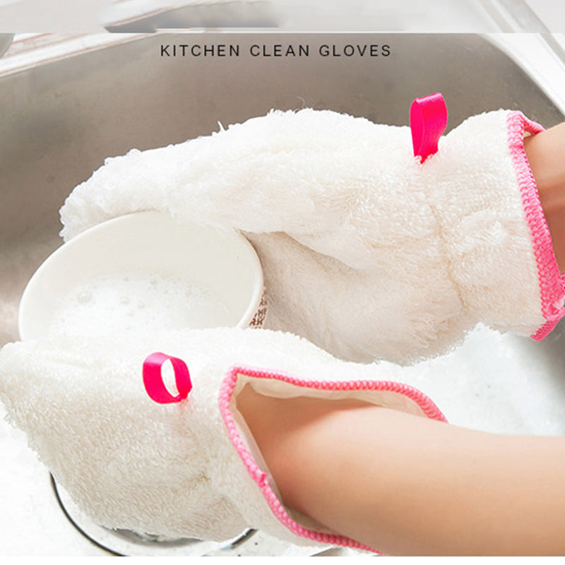 Waterproof Oil Dishwashing Groves For Kitchen Cleaning