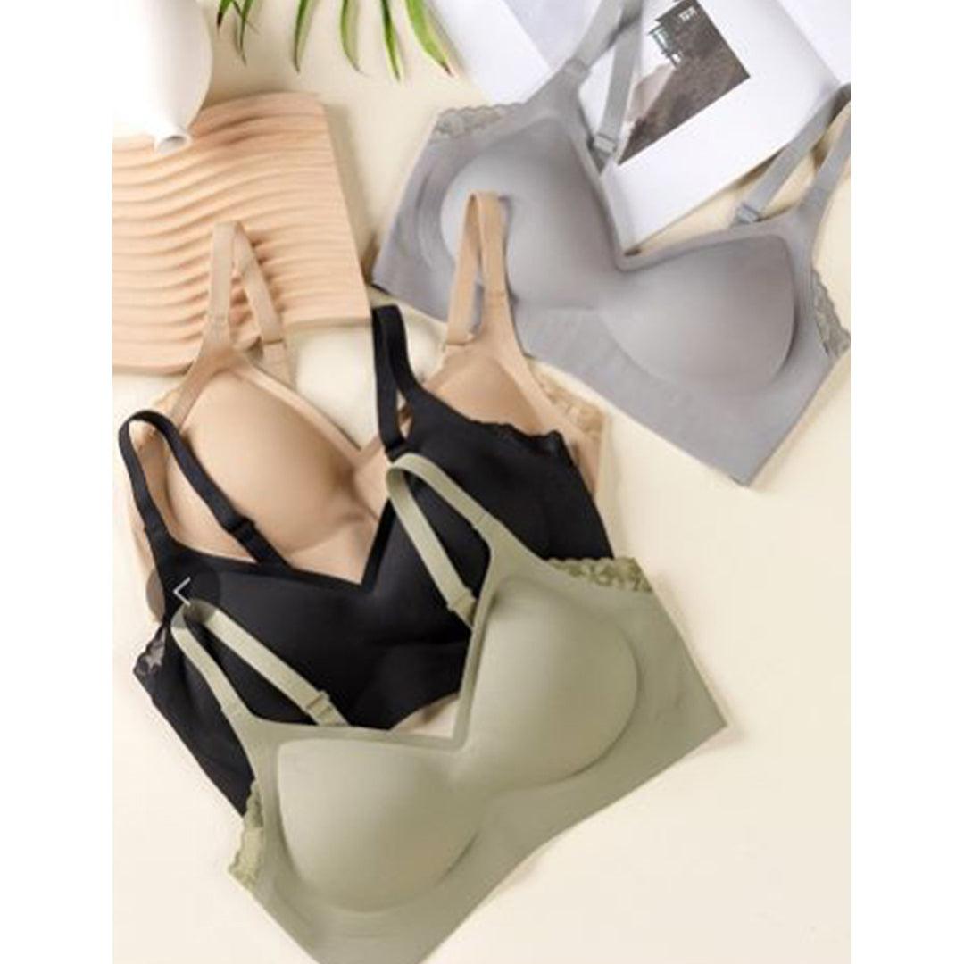 Breathable Supportive T-shirt bra - forlest