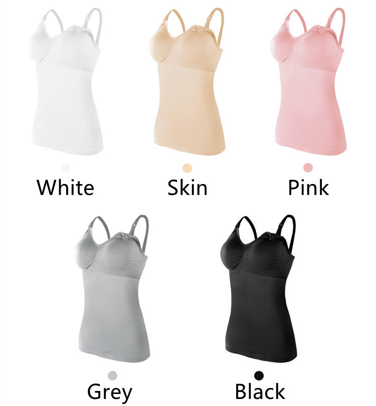 Large Size Long Vest Breast-Feeding Bra