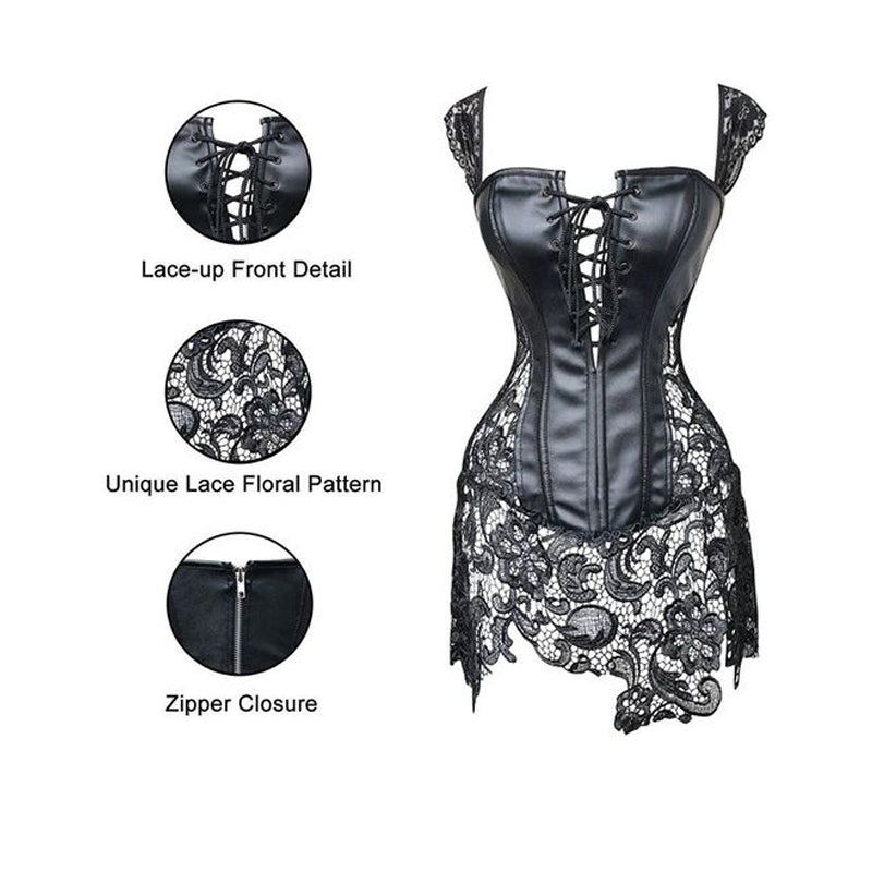 Women  Waist Trainer Body Shaper Zipper Bustiers