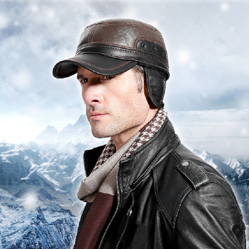 Winter Plush Lining Thicken Trucker Cap