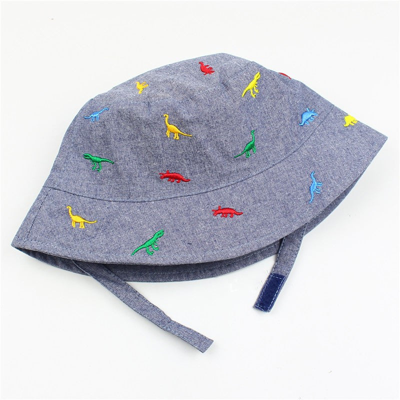 Cartoon Embroidered Little Dinosaur Children's Hat