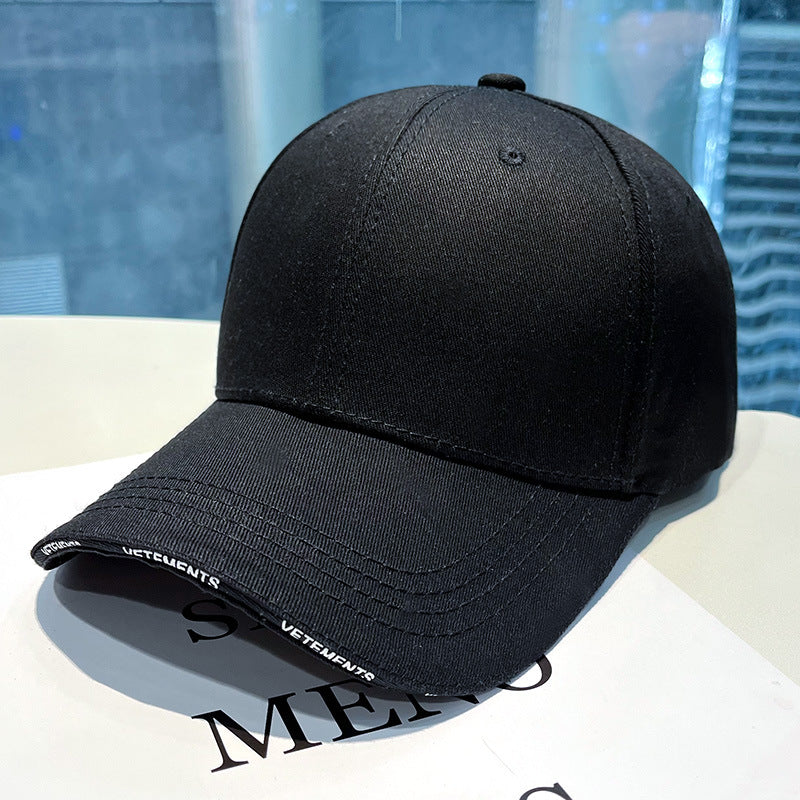 Eaves Embroidery Patch Black Baseball Cap