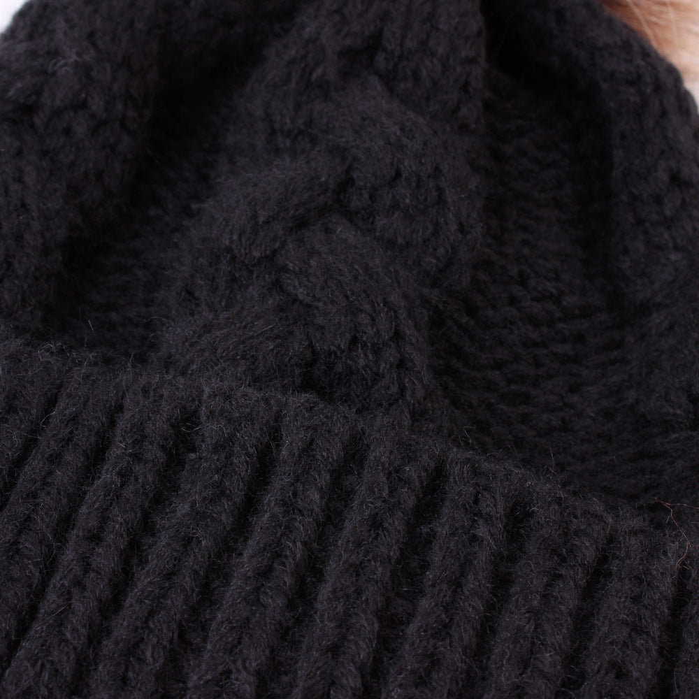 2PCS Winter Fashion Parent-child Knit Hat