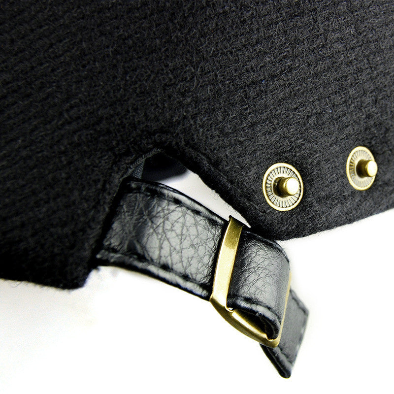European and American peaked cap