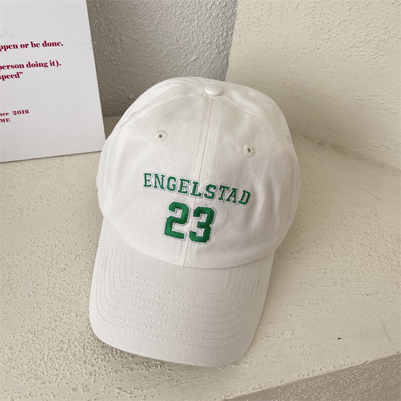 Embroidered 23 Number Cotton Baseball Cap