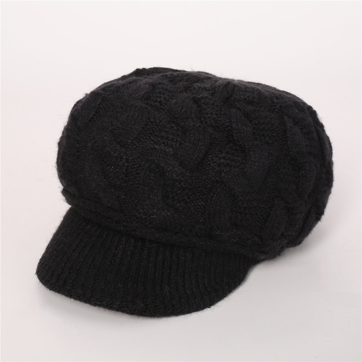 Knitted French Beret Cap Lightweight Ultra-Warm For College and Work
