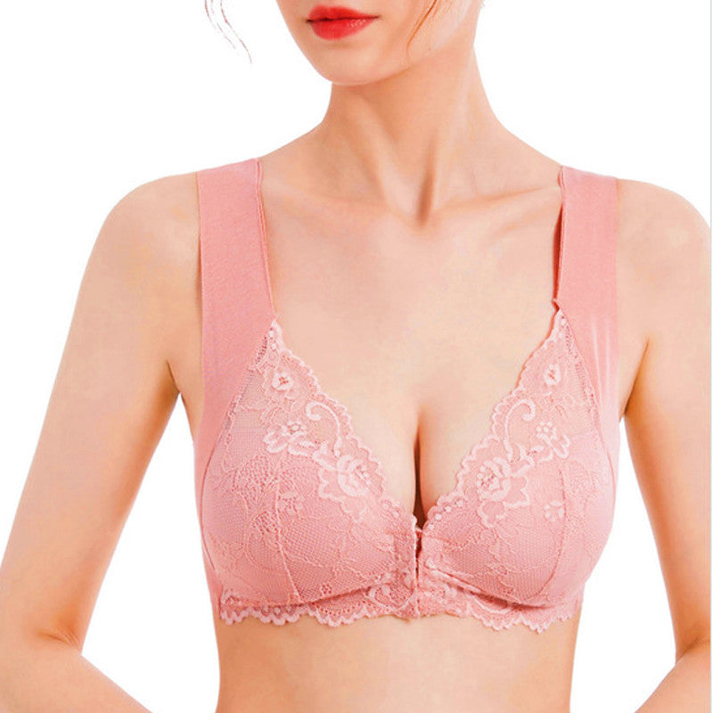 34B to 50D Front Closure wireless bra