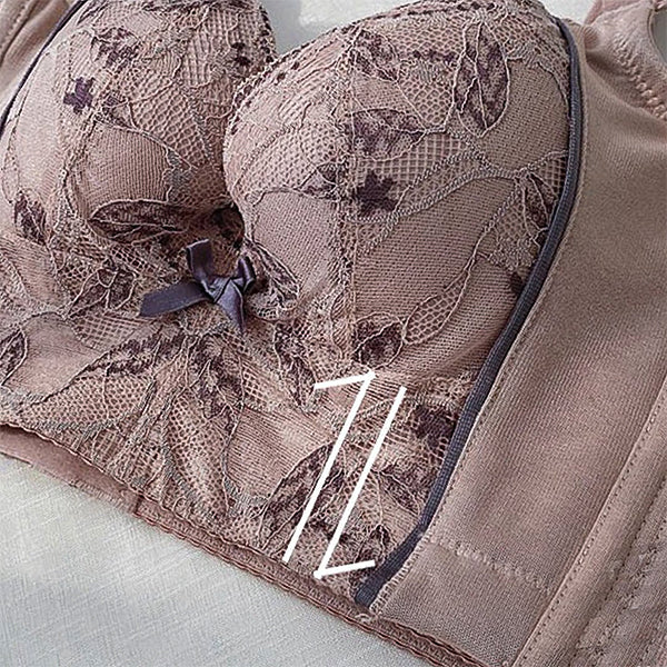 Ziibras™ Embroidery Push-up Sexy Bra