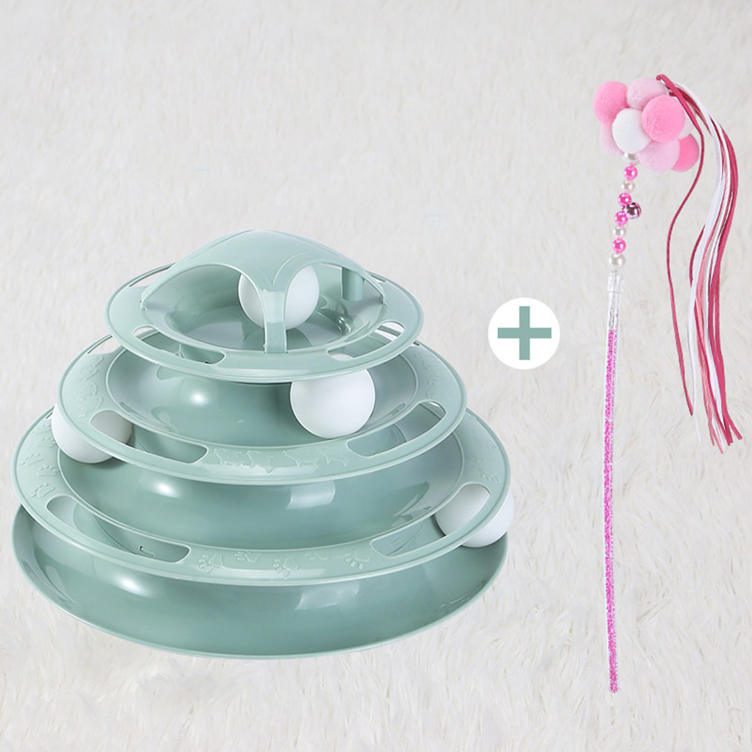 Cat Toys Turntable Ball Funny Cat Artifact