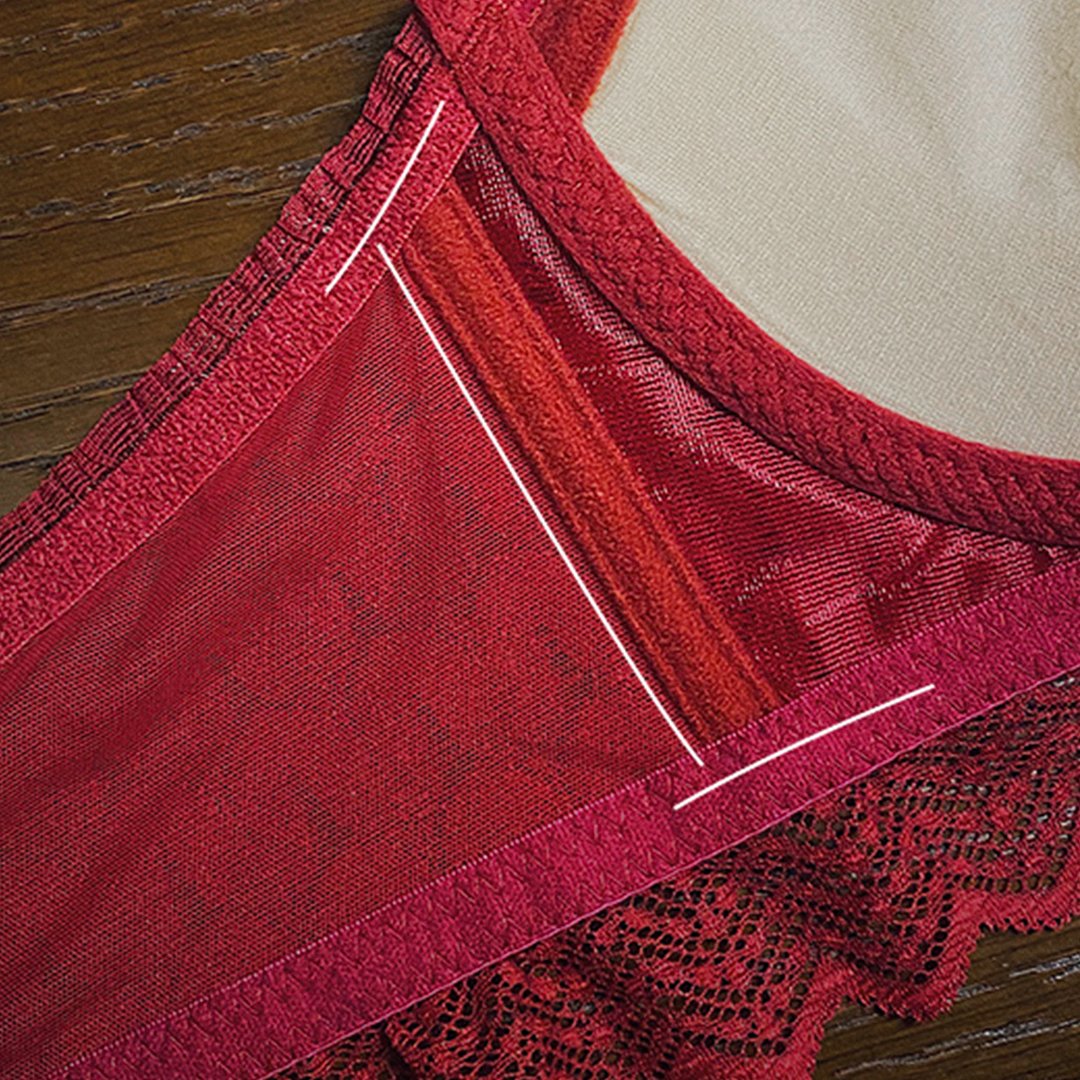 Ziibras™ Sexy Lace Rose Embroidery Bra