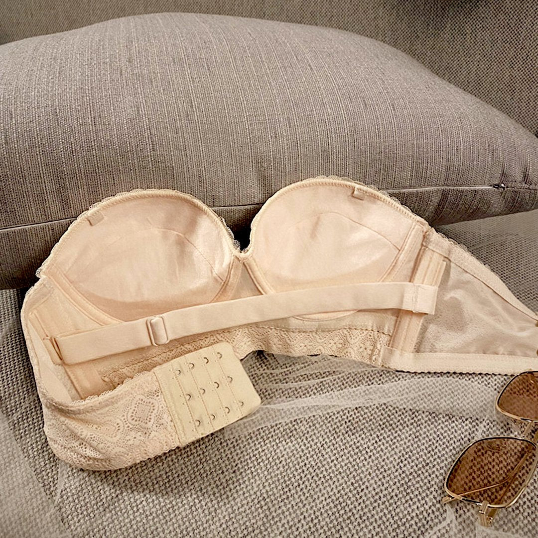 Ziibras™ Sexy Tube Top Brassiere Detachable Straps Bra