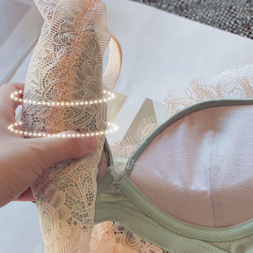 Ziibras™ Sexy Lace Push Up Wire-free Bra