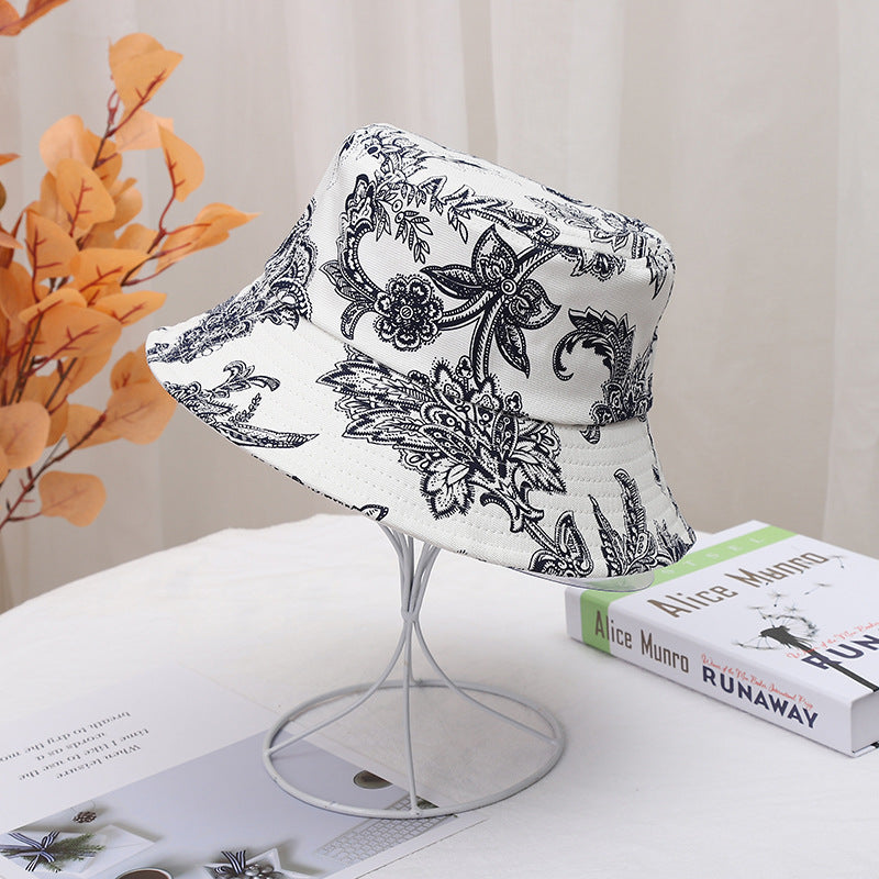 Fashion Print Sun Protection Fisherman Hat