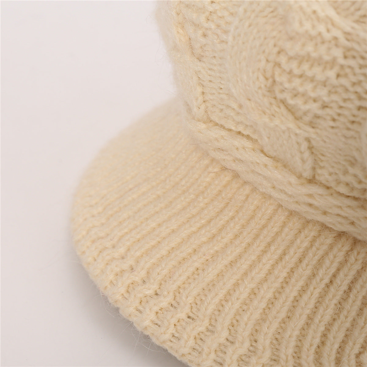 Knitted French Beret Cap Lightweight Ultra-Warm For College and Work