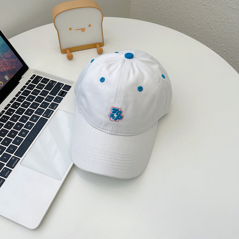 Soft Top Simple Embroidery Travel Sunscreen Baseball Cap