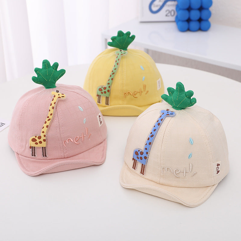 Giraffe Kids Baseball Cap