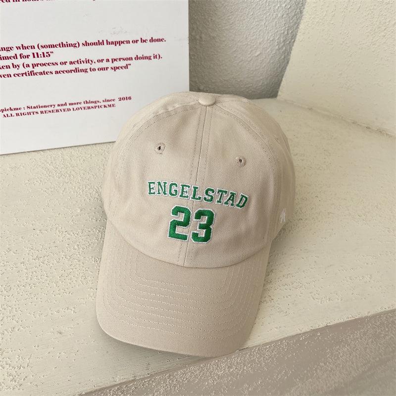 Embroidered 23 Number Cotton Baseball Cap