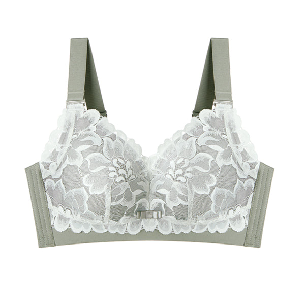 Ziibras™ 34B to 40DD Sexy Lace Minimizer Bra