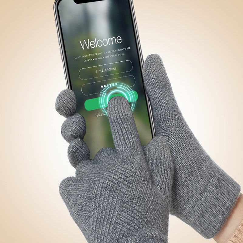 Winter Knitted Touchscreen Warm Gloves