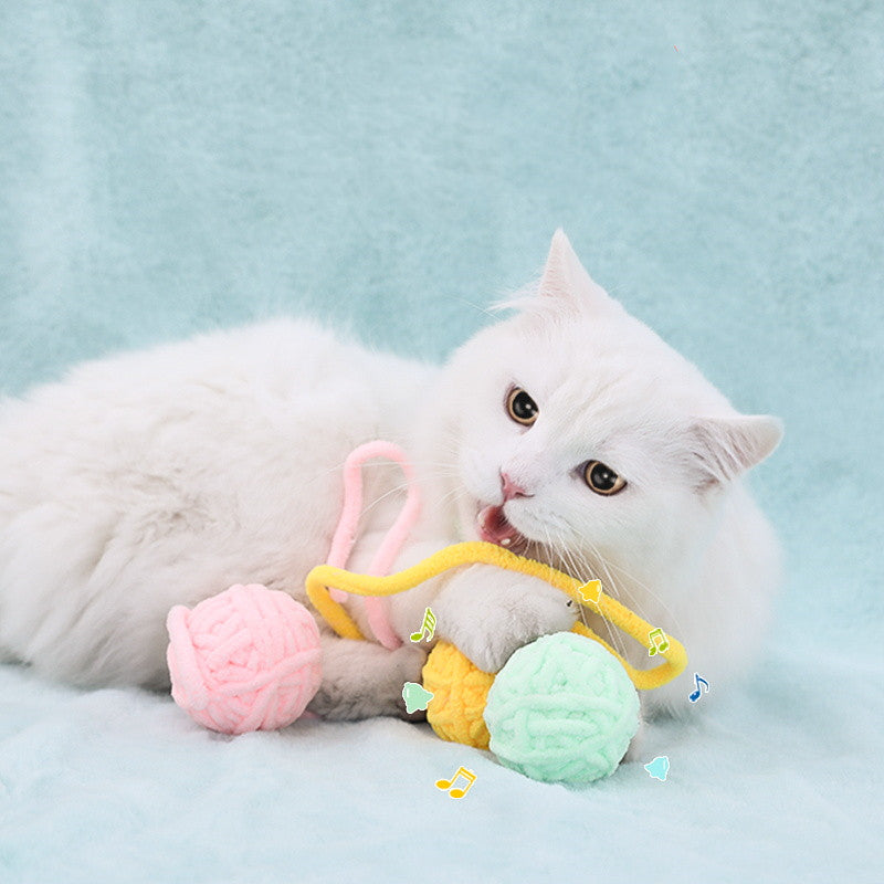 Ice Cream Colored Wool Balls