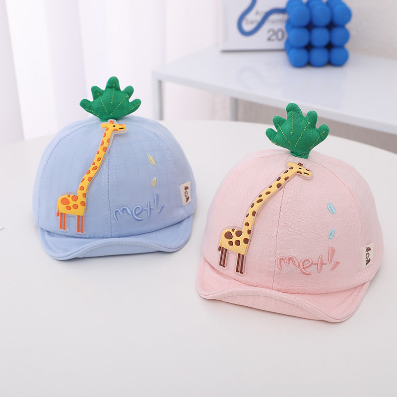 Giraffe Kids Baseball Cap