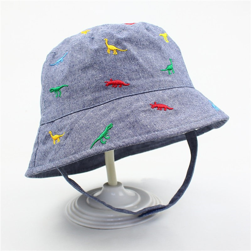 Cartoon Embroidered Little Dinosaur Children's Hat