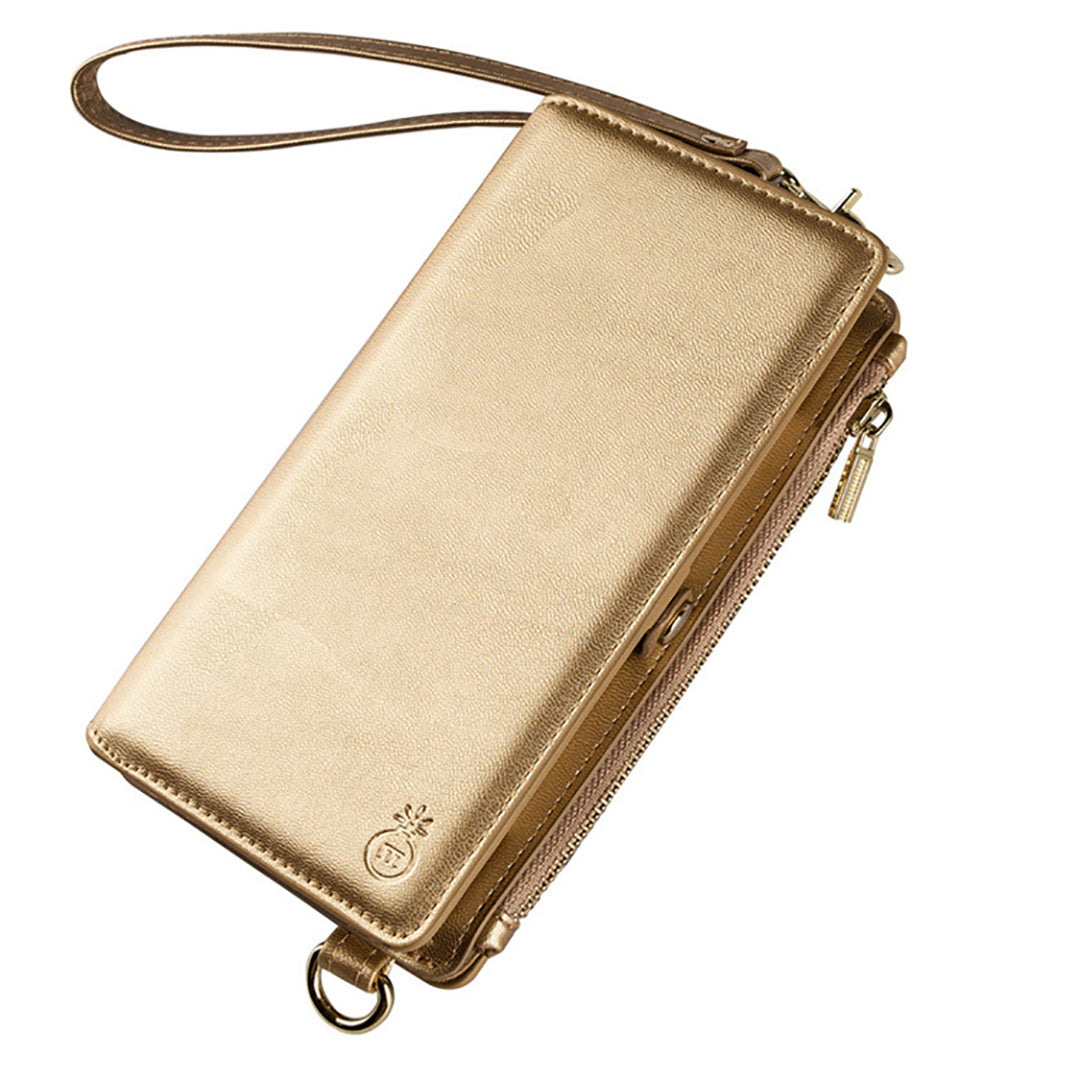 Multicunctional Solid Color Backpack & Wallet for iPhone 13 &12