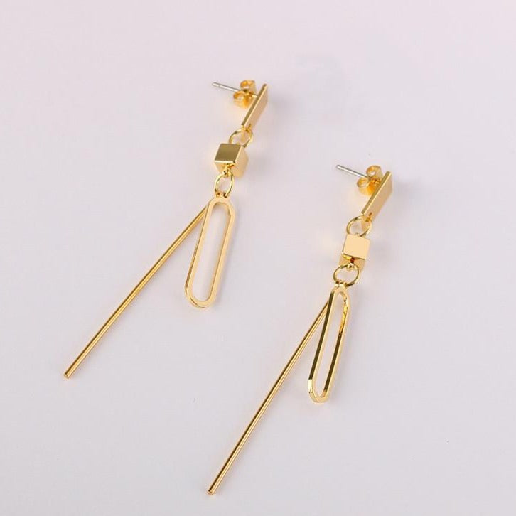 Elegant Simple Square Earrings