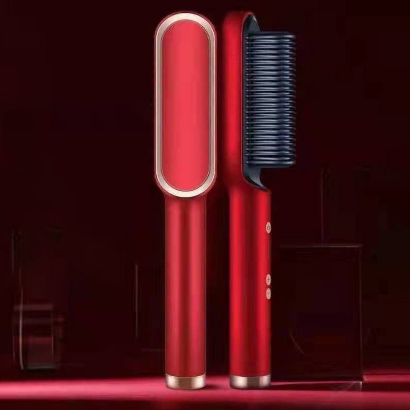 Electric Hair Comb Splint For Straightening and Rolling