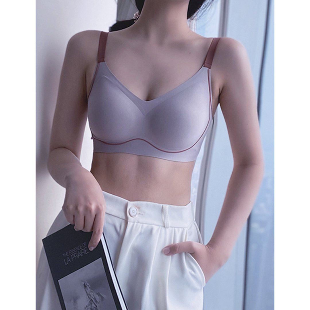 Seamless Wirefree Removable Paddings Bra