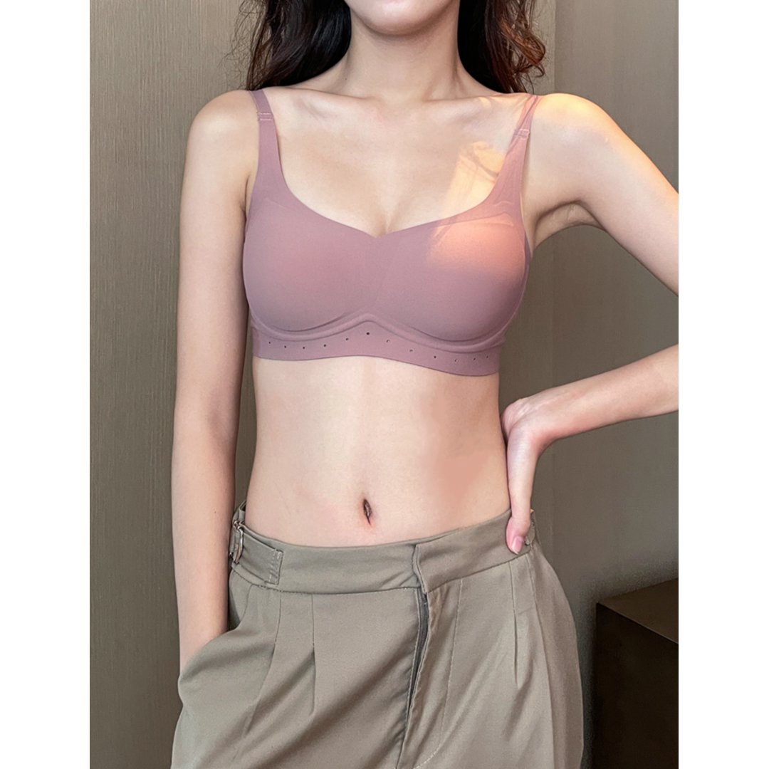 Pilates Breathable Bra For Cup A,B and C Elastic Comfort Undergarment