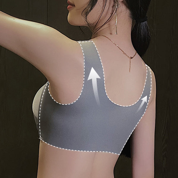 Ziibras™ Front Closure Push up Seamless Bra