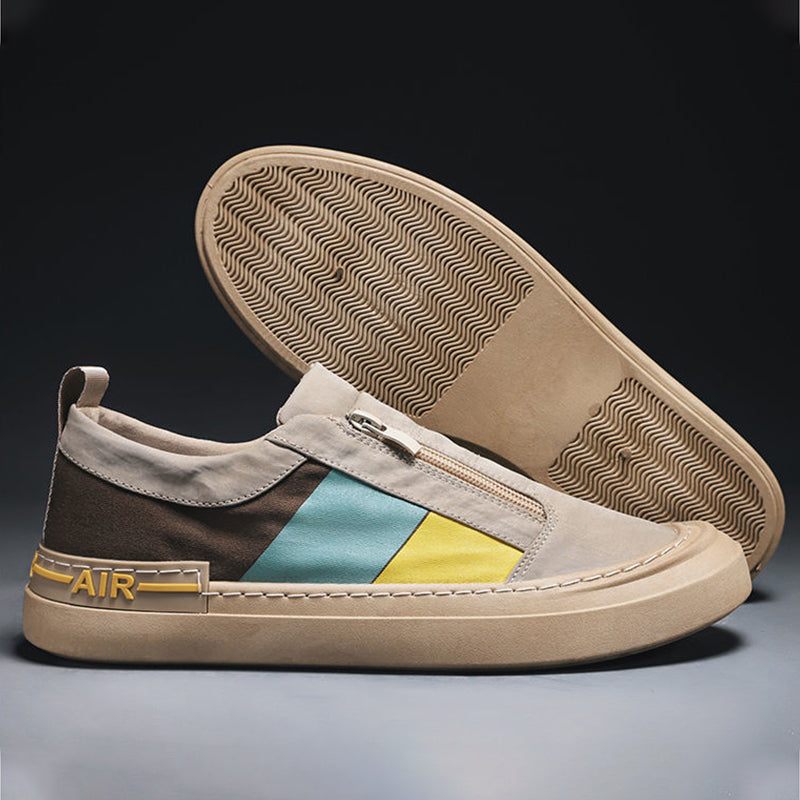 Men Casual Breathable Canvas Shoes For Sports