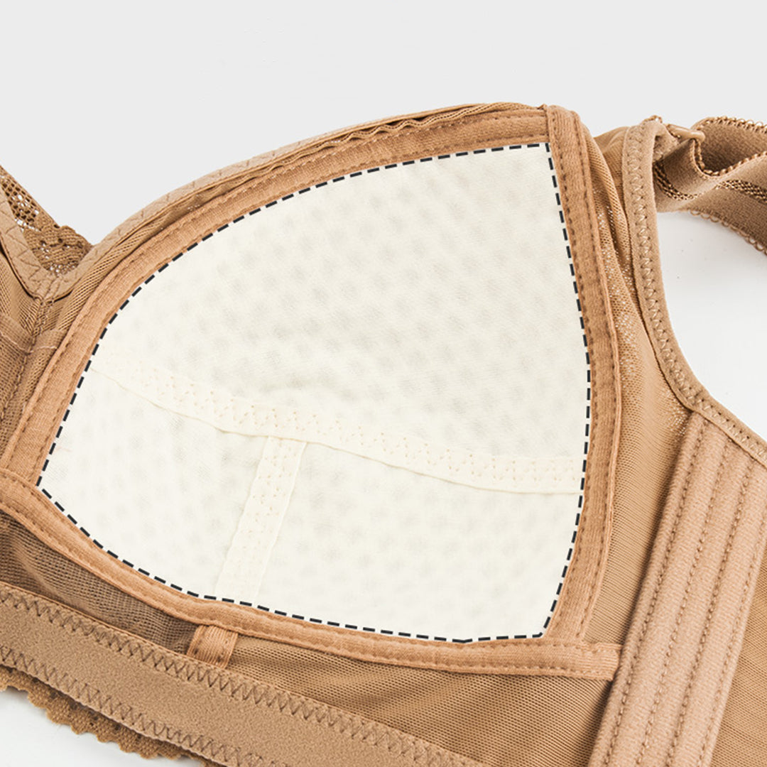 Ziibras™ 34B to 44DD Minimizer Wireless Bra