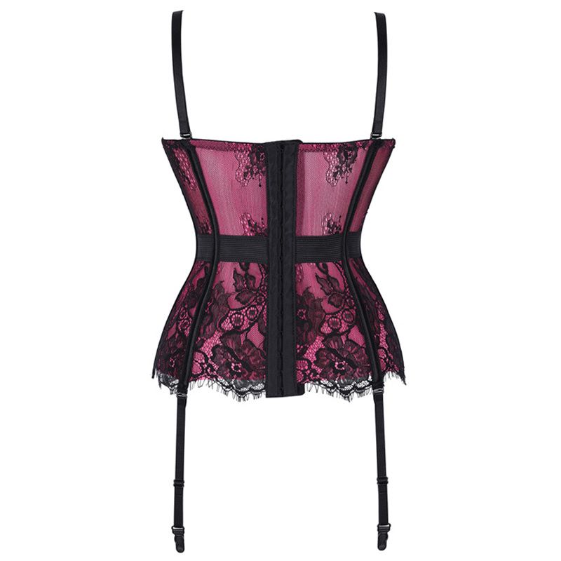 Wired Push Up Lace Corset