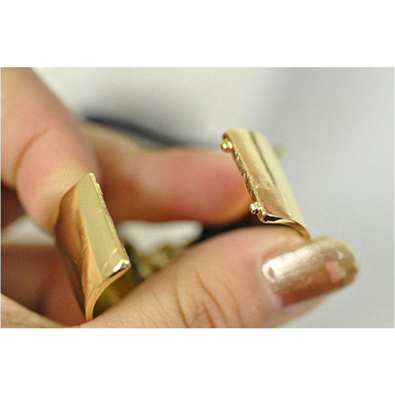 Tie Hair Rubber Band Metal Hair Band